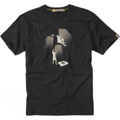 Tee Moon Urban Climber Hombre Negras - Chile VMH681390